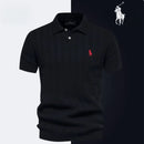 Elegant Knit Polo Shirt™