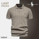 Men’s Textured Polo Shirt by RL