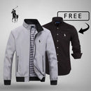 Casual Zip-Up Bomber™ Premium + FREE Jumper or Shirt (Your Choice)