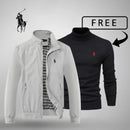 Casual Zip-Up Bomber™ Premium + FREE Jumper or Shirt (Your Choice)