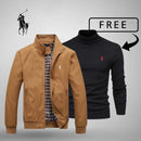 Casual Zip-Up Bomber™ Premium + FREE Jumper or Shirt (Your Choice)