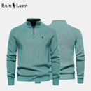 R&L Zip Neck Sweater - CLEARANCE