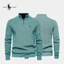Zipped Collar Sweater R&L + Free Watch